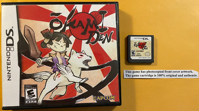 Ōkamiden (Okamiden, Okami Den) Nintendo DS game - MINT cartridge - READ listing