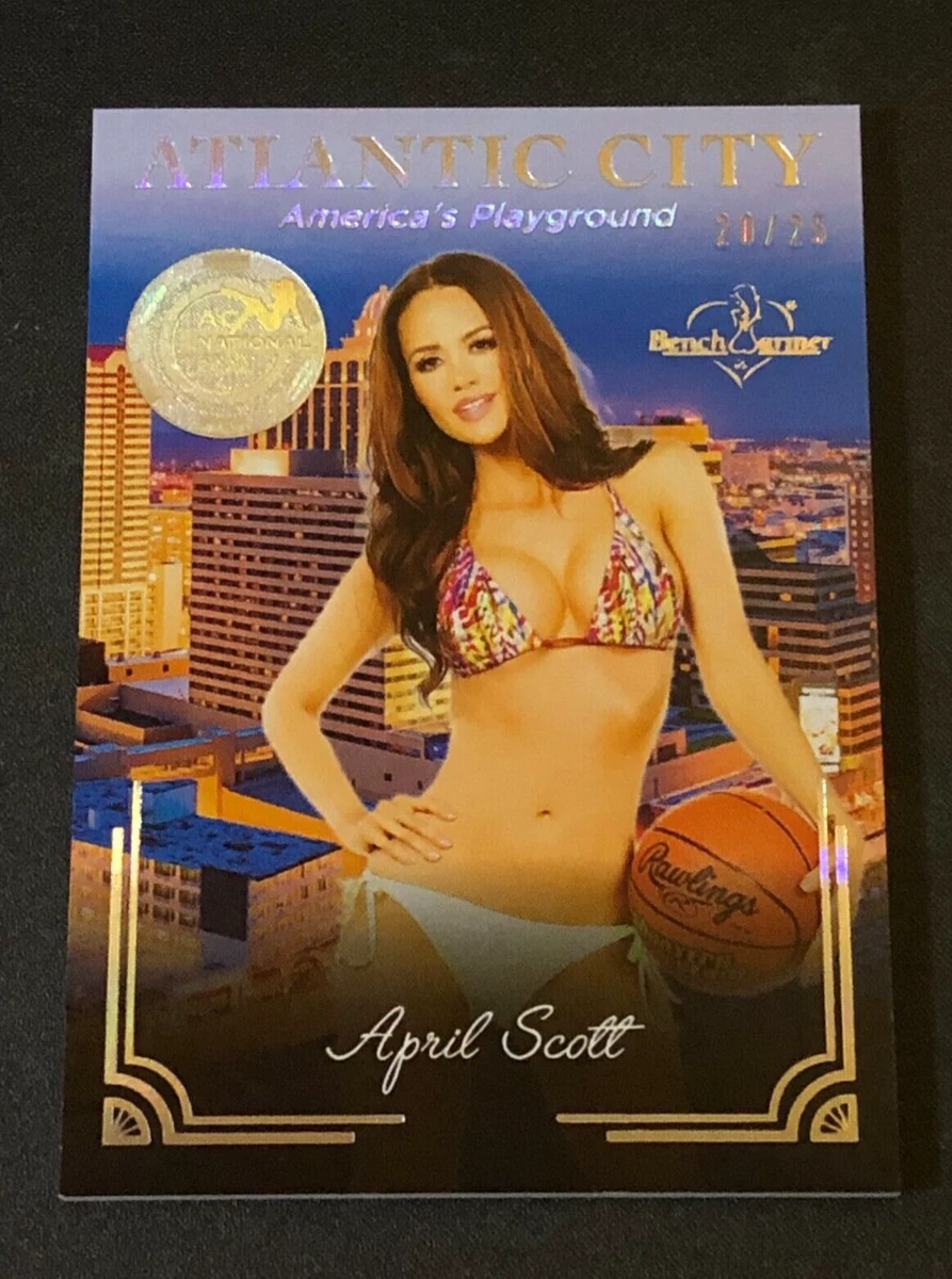 2022 Benchwarmer APRIL SCOTT National ATLANTIC CITY Silver/25 DUKES HAZZARD  💗 | eBay