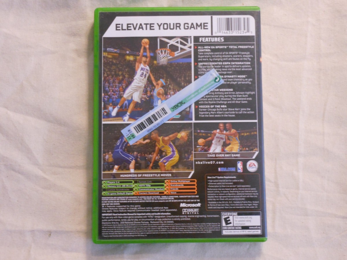 NBA LIVE 06 XBOX B2サイズ 告知ポスター Amazon.com: NBA Live 06 - Xbox 360 (Renewed) : Video Games