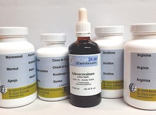 Para- Kräuter  Set mit Schwarzwalnuß-Bitter, 100ml