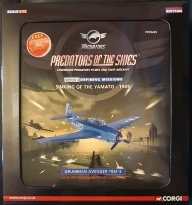 Corgi Aviation Predators Series 2 Grumman TBM-3 Avenger PR99409