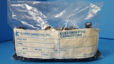 ( 100PCS)Electrolytic Capacitor, 227RMR010M, ILLINOIS CAPACITOR, 220UF, 10V, 20%