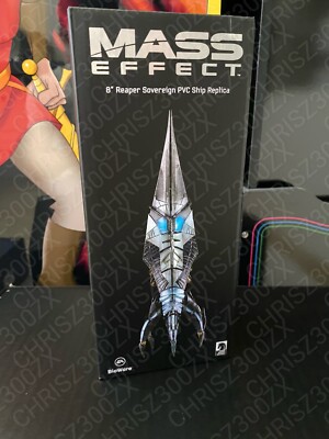 Mass Effect Reaper Sovereign PVC Ship 8'' Replica Statue Figure DH