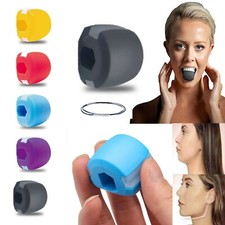 Jawline Exerciser Jaw Trainer 5 Resistance Levels- Face  Neck Shaper with Case