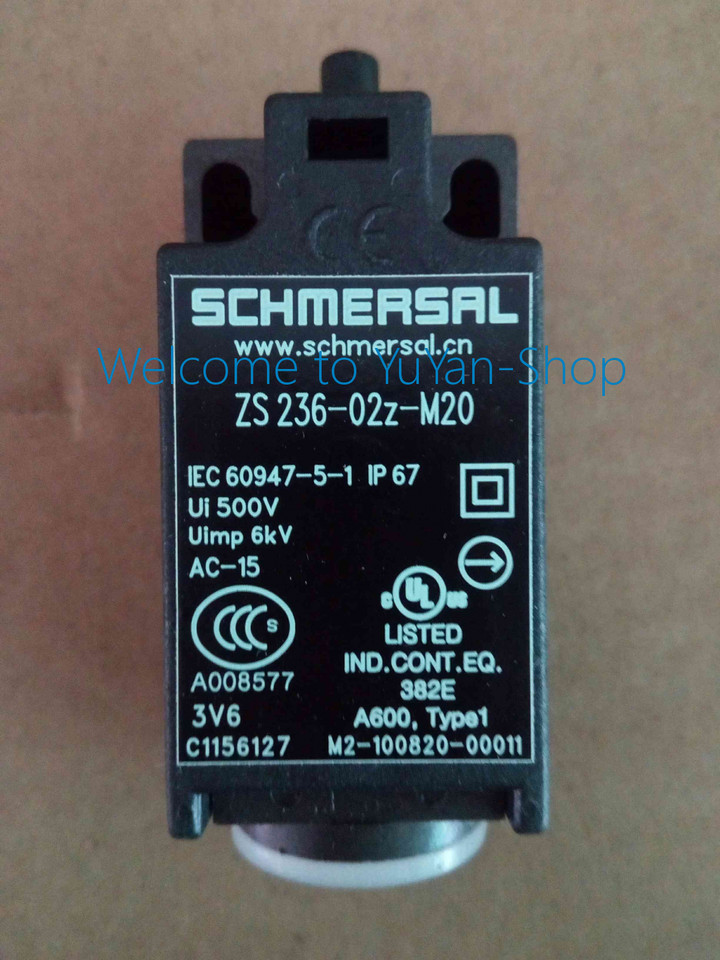 Schmersal TS232-11 SCHMERSAL MICROSWITCH, PLASTIC, PLUNGER