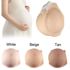 Twins Oversized Pregnant Belly Silicone Fake Belly For Cosplay Transgender