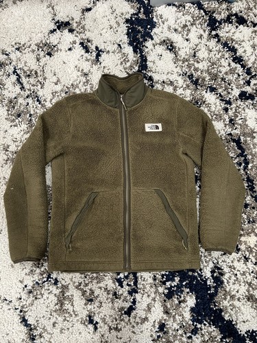 mens sherpa fleece jacket size 