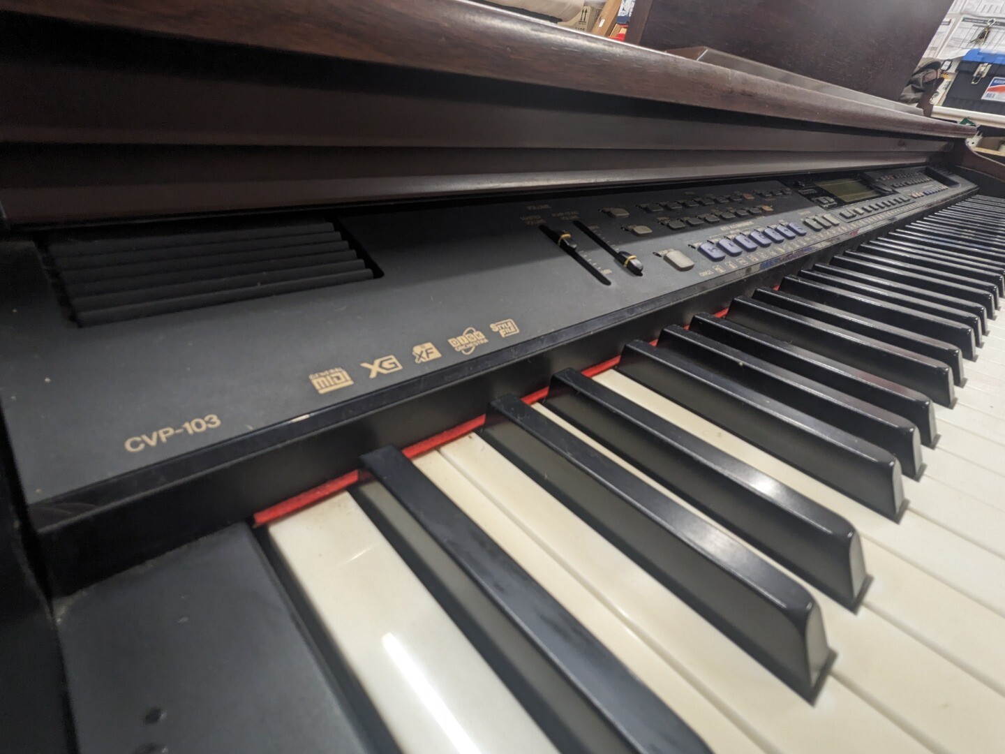 Yamaha Clavinova Digital Piano with Weighted Keys and Stool CS R36 eBay