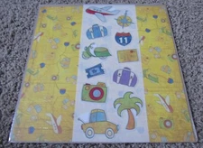 NIP Creative Memories Primary Travel Additions 12x12 Paper Stickers NEW