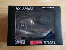 Titans Figures Cylon Raider Battlestar Galactica 4.5" Ship - 2016 LootCrate