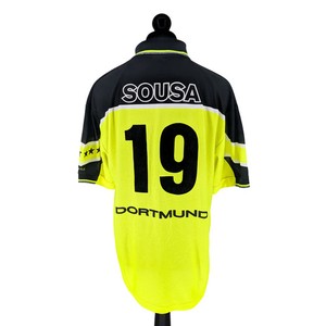 Maillot Borussia Dortmund 1997/1998 Nike - Vintage XL - Jersey Foot