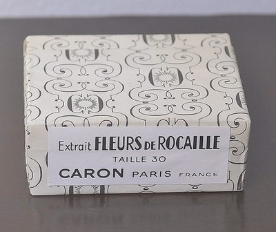Vtg  FLEURS DE ROCAILLE by CARON 1 oz 30 ml EXTRAIT / PURE PARFUM * LARGE SEALED