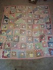 Vintage Patchwork Quilt In Good Shape 76" X 84" — photo 1