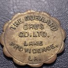 VINTAGE TRADE TOKEN LOT OF 8 (THE GUENARD DRUG ,COW BOY'S PLACE  AT THE GEM+++ — photo 8