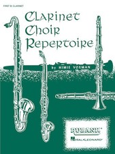Clarinet Choir Repertoire 1st Clarinet Part