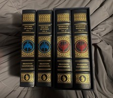 Signed + Leatherbound The Way Of kings & Word...