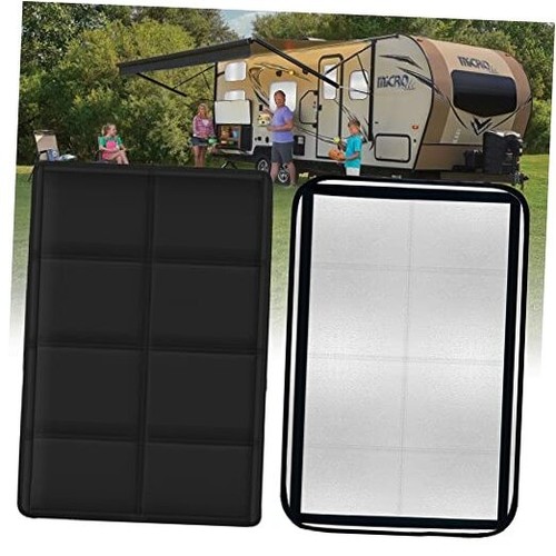 RV Door Window Shade Magnetic Foldable Camper Door Window 25" x 16 ...