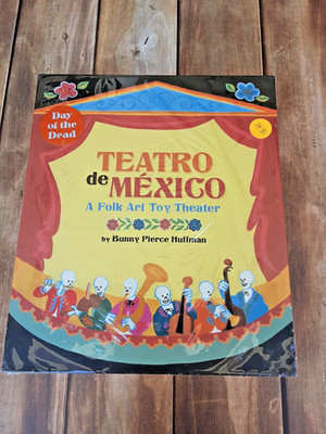 NEW Teatro de Mexico Day Of The Dead Folk Art Toy Theatre ~ Huffman Toy Book Kit