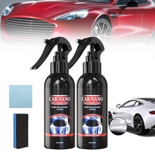 2PCS Yicengy Car Nano Paint Coating Agent Water Displacement Coating, Nurafix Sc