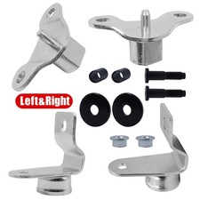 4 Picec Set Tailgate Tail Gate Hinge Wbolts Kit For Chevy Silverado Gmc Sierra