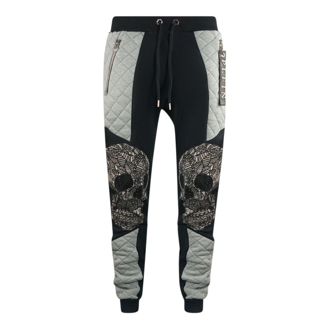Черные спортивные брюки Philipp Plein Twin Troubles