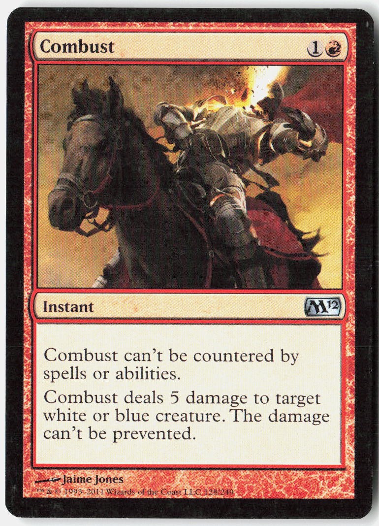 Magic - Combust Magic 2012 (M12) [M12 - 128] NM Uncommon