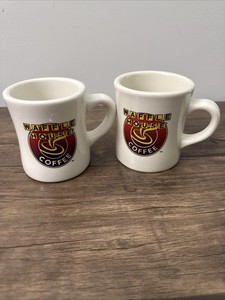 Vintage Original Waffle House Heavy Coffee Mugs | Set Of 2 |