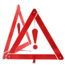 2PCS Reflective Warning Sign Foldable Triangle Car Breakdown Car Motor