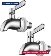 Beverage Dispenser Replacement Spigot,Stainless Steel Faucet for Water Dispenser