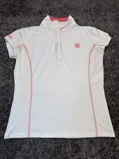 Women&rsquo;s EL White Romfh Short Sleeve Horseback Riding Show Shirt