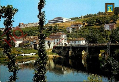 Ansichtskarte: Lugo, Puente Romano Y Palacio Deportes