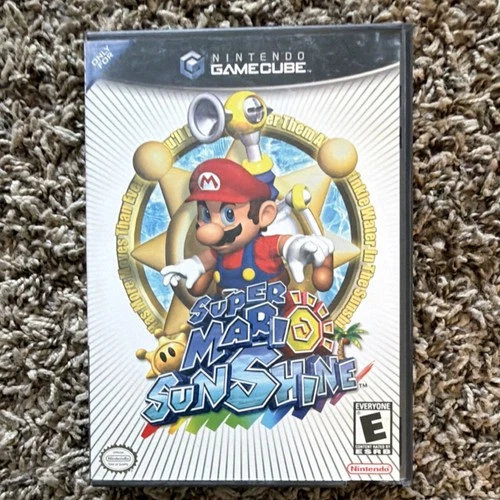 Nintendo GameCube Super Mario Sunshine 2002 NTSC Manual Included
