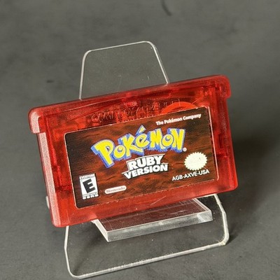 Pokemon Ruby Version GBA [Authentic   New Battery] Gameboy Advance Cartridge