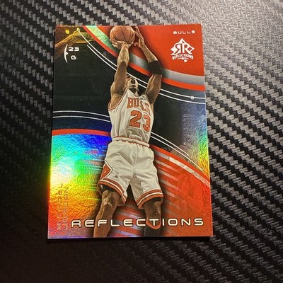 Upper Deck 2003-04 Triple Dimensions Reflections Michael Jordan #5 Ruby 355/500