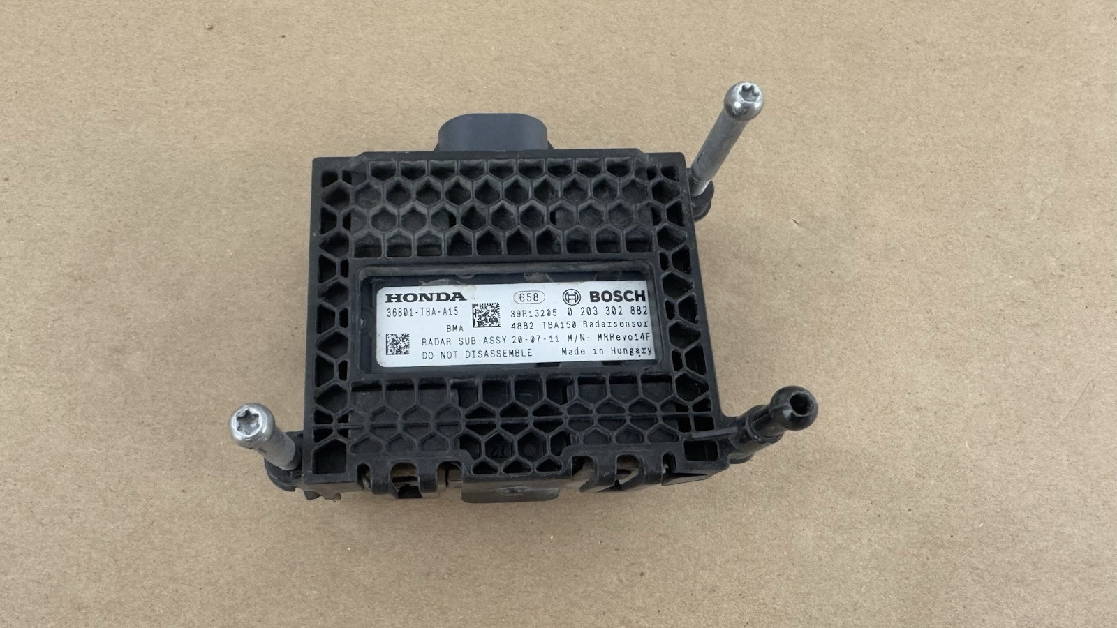 OEM 2018-2021 Honda Civic Cruise Control Module Sensor 36801-TBA-A15 GENUINE