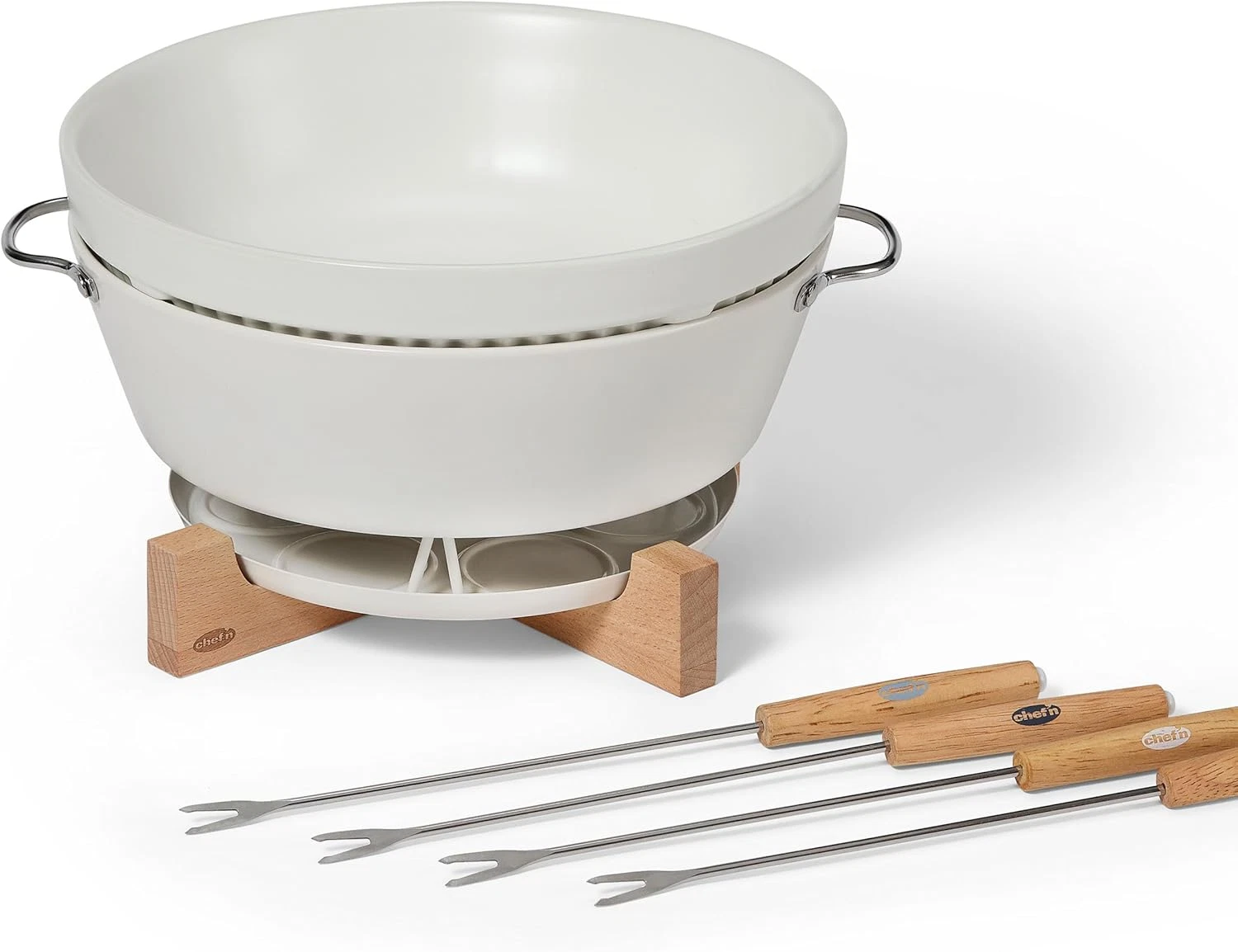 Chef’N Sweetspot Fondue Set - Adjustable Candle-Powered Pot for Cheese & Chocola
Opens in a new wind
