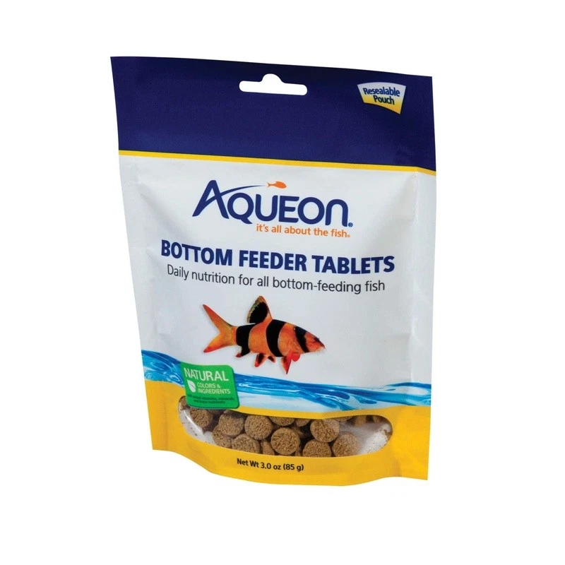 Bottom Feeder Fish Food Tablets Sinking Nutrition Catfish Loaches Shrimp New - Image 2 of 4