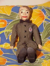 Rare Working DANNY O'DAY 1950s Texaco Gas Station Attendant Ventriloquist Dummy