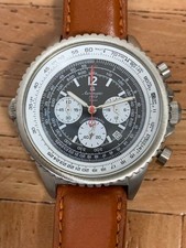 Orologio Aeromatic 1912 Pilot Cronografo A1249 Uomo Quarzo Analogico Militare Usato