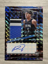 2022 Panini Spectra Paolo Banchero Rookie Patch On Card Auto RPA Magic #/49