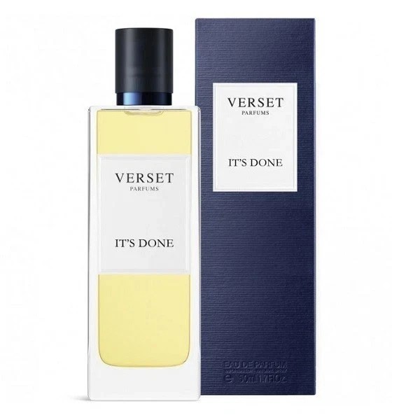 VERSET PARFUMS Its Done FOR 50ML EAU DE PARFUM BRAND NEW & SEALED