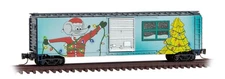 Micro-Trains # 50500490 Micro-Mouse Christmas 50' Standard Box Car Z Scale
