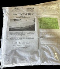 NEW - Protect-A-Bed TWIN XL Allerzip Mattress Protector Encasement