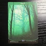 Forest Full Art Regular MTG Unstable #216 LP