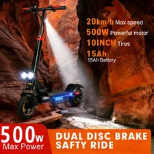 All-Terrain Scooter: Dual-Shock, 25mph – Conquer Hills, Sidewalks & Parks