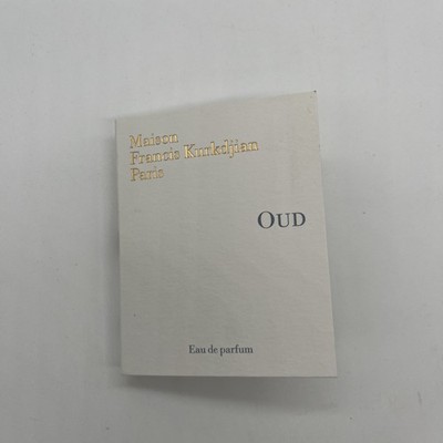 Maison Francis Kurkdjian Paris Oud Eau de Parfum Sample Spray .06oz, 2ml