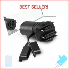Jiomrzo 7 to 4 5 Pin Trailer Light Adapter Convenient 2-in-1 Design Trailer Pl