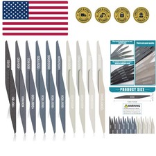 20 Pcs Sanding Sticks for Plastic Models Polishing Sticks Assorted Metal and ...