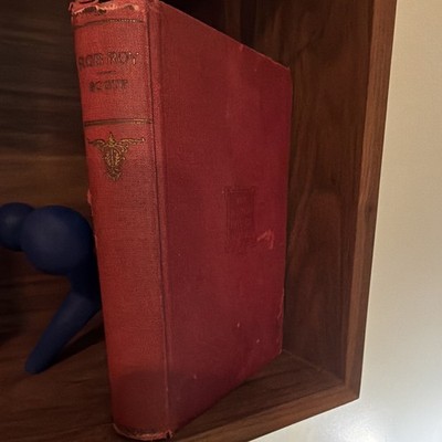 Vintage Sir Walter Scott Rob Roy, Red Hardcover Illus., Thomas Y. Crowell Co