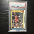 1988 FLEER ALL-STAR #120 MICHAEL JORDAN BULLS HOF PSA 8